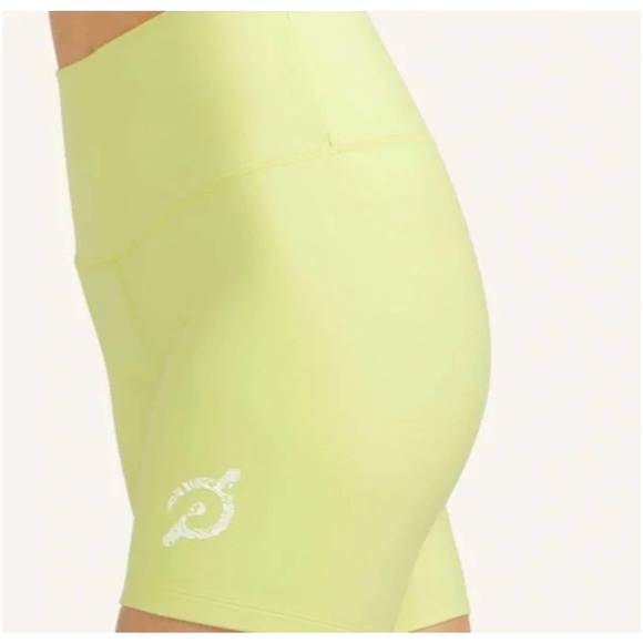 Peloton Cadent 5" Bike Short Yellow Size XL NWT - Picture 2 of 11